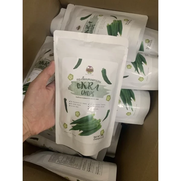 Okra Chips 25 g - Image 2