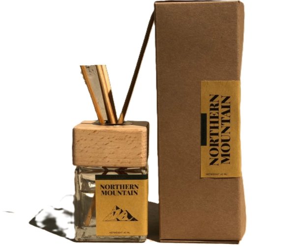 Essential Oil Blend Reed Diffuser NORTHERN MOUNTAIN