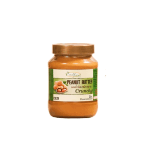 Peanut butter Unsweetened and crunchy 360 g. (Bottle)