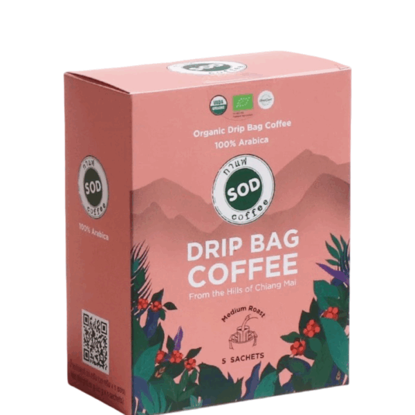Organic Drip Bag Coffee Medium Roast