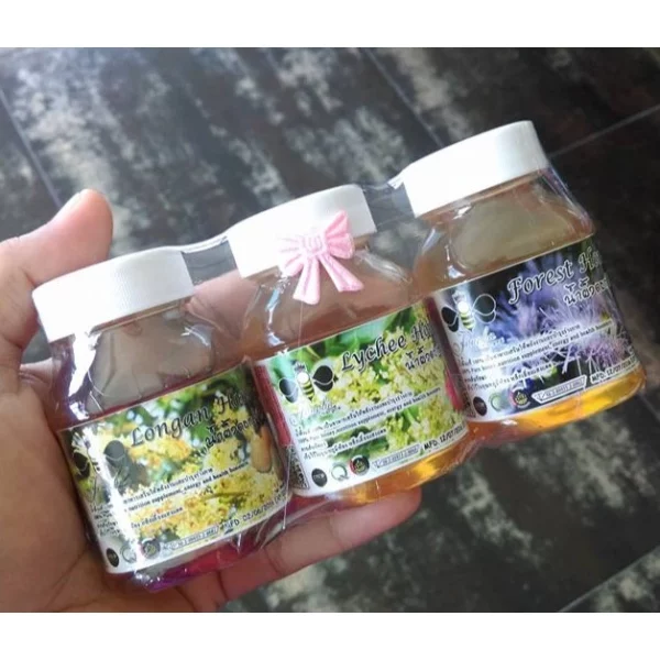 3 types of honey pack - (Longan-Wild-Lychee) - Image 3