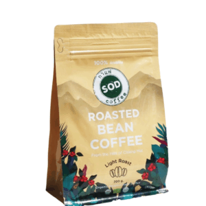 Organic Roasted Bean Coffee Light Roast