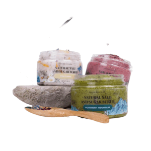 Natural Salt and Sugar Scrub