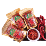 Fried chili with herbs