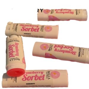 Naturally Lip Balm Strawberry Sorbate