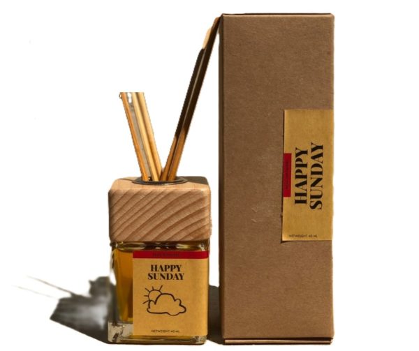 Essential Oil Blend Reed Diffuser HAPPY SUNDAY