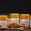 Almond butter Unsweetened and Crunchy, 185 g. (jar) - Image 4
