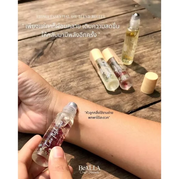 Aroma Essential Oil Blend Roller With Almond oil Good Relax - Image 2