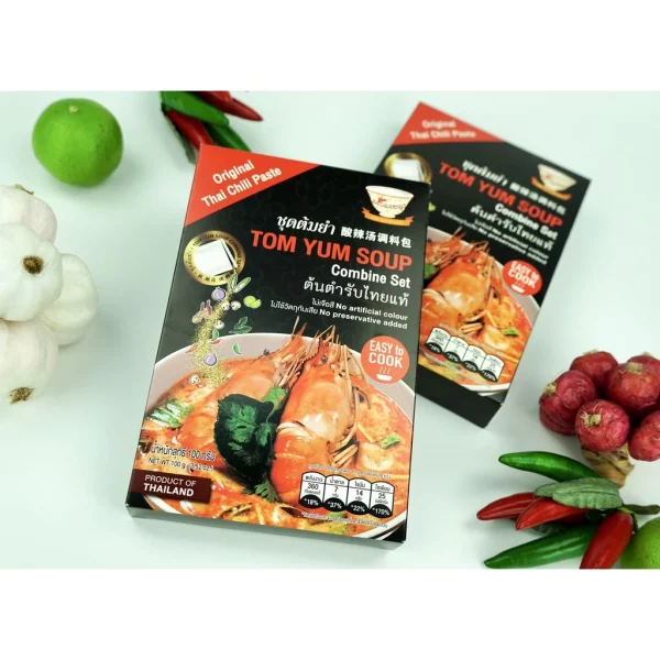 Authentic Thai style delicious set, 3 flavors of Tom Yum - Image 3