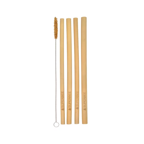 Bamboo Straws Set - Image 2