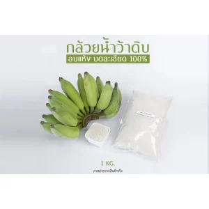 Banana powder, 100% raw mashed banana powder