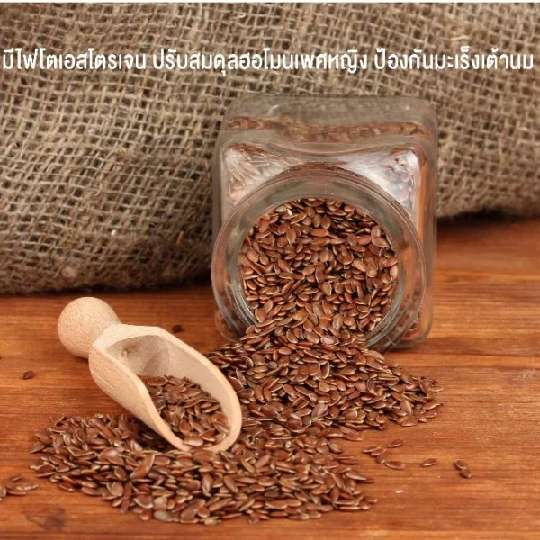 Brown Flax Seeds - Image 2