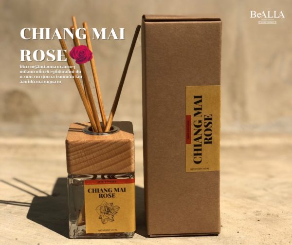Essential Oil Blend Reed Diffuser CHIANG MAI ROSE - Image 3