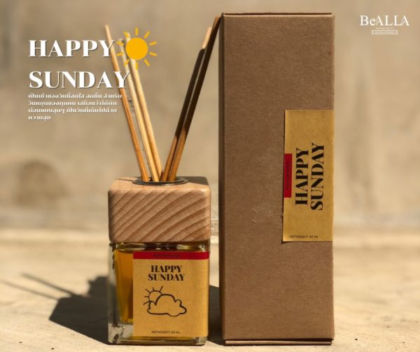 Essential Oil Blend Reed Diffuser HAPPY SUNDAY - Image 2