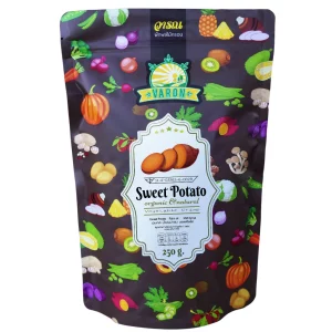 Crispy sweet potatoes, zip-lock bag