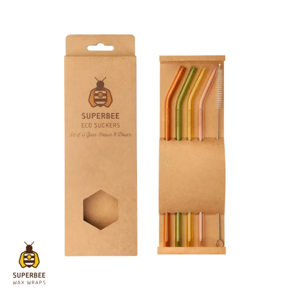 Eco Suckers - Reusable Glass Straws - Image 2