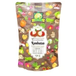 Freeze-dried lambutan, zip-lock bag