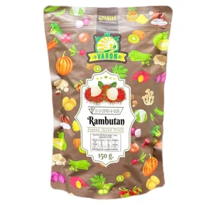 Freeze-dried lambutan, zip-lock bag