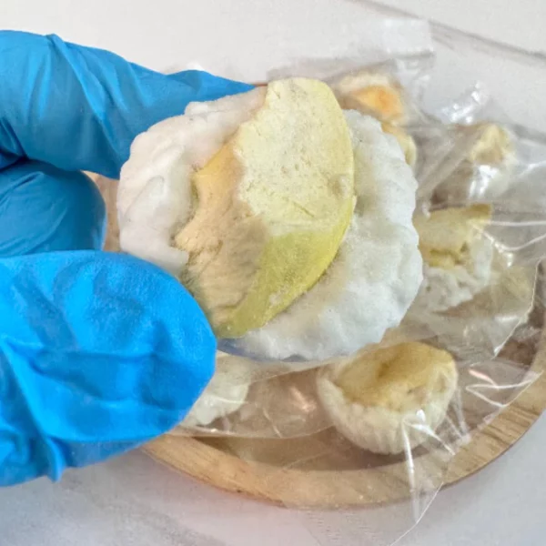 Freeze-dried sticky rice with durian, low sugar recipe - Image 2