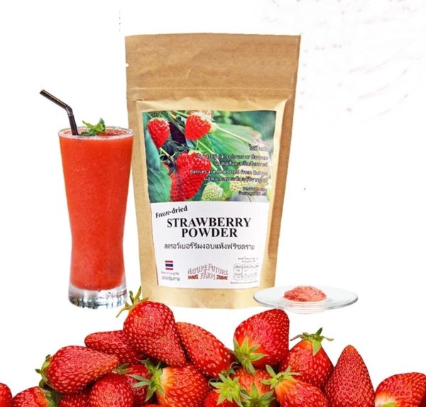 Freeze Dried Strawberry Powder