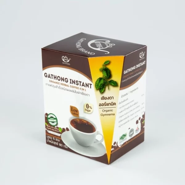 Gathong Instant Organic Herbal Coffee 4 in 1 - Image 2
