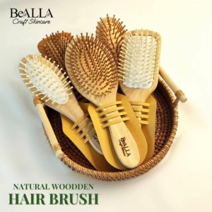 Healthy wooden comb