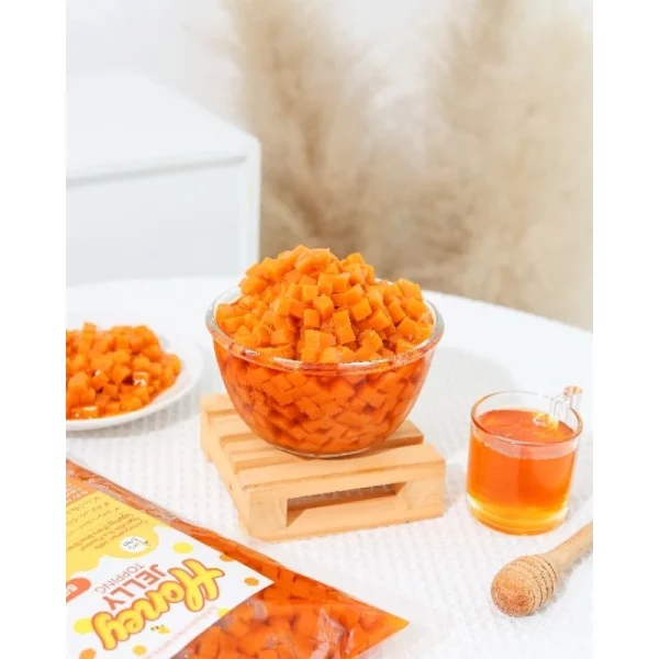 Honey Jelly Topping Thai milk tea - Image 2