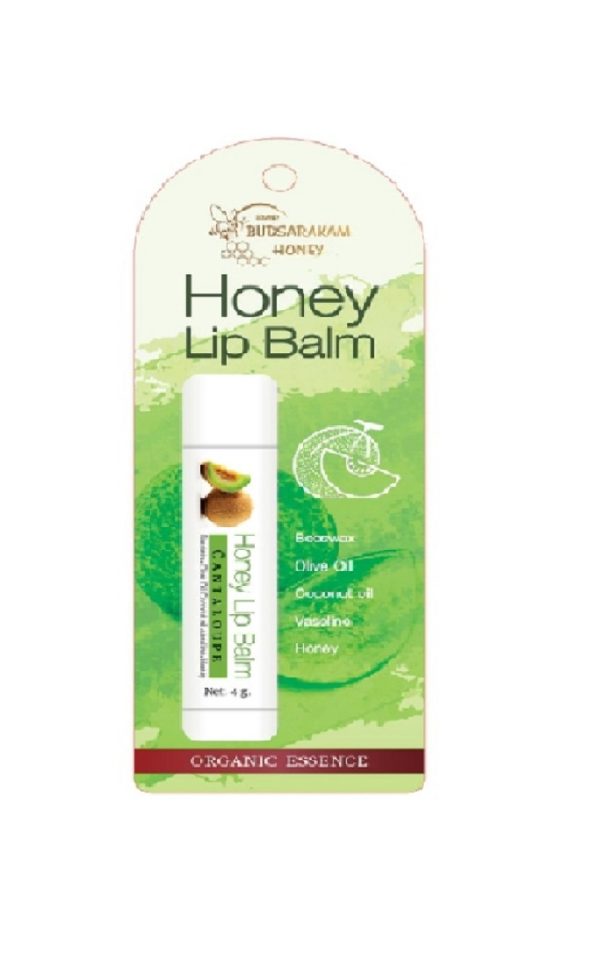 Honey lip balm cantaloupe