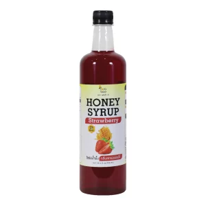 Honey syrup strawberry