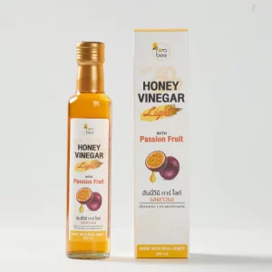 Honey vinegar light with passion fruit