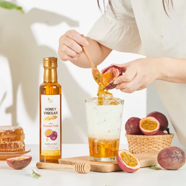 Honey vinegar light with passion fruit - Image 2