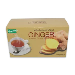 Instant ginger drink powder ready to mix