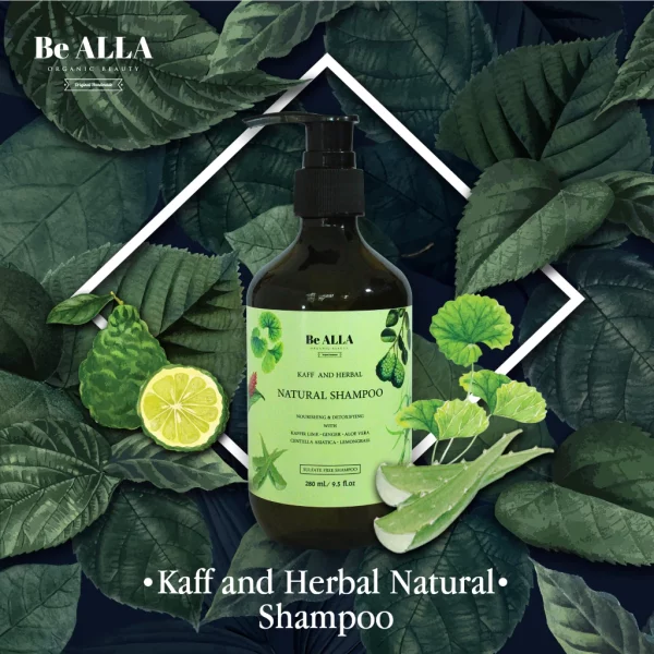 Kaff and Herbal Natural Shampoo - Image 4