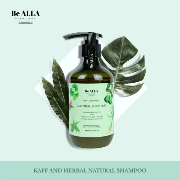 Kaff and Herbal Natural Shampoo - Image 2