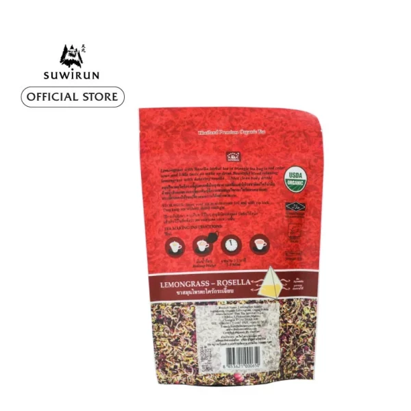Lemongrass with Rosella, The Garden Tea - Image 2