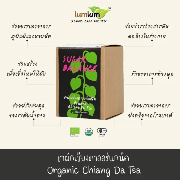 LUMLUM Organic Gymnema Inodorum Tea - Image 3