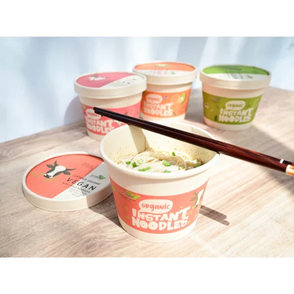 LUMLUM Organic Instant noodles Vegan Beef - Image 2