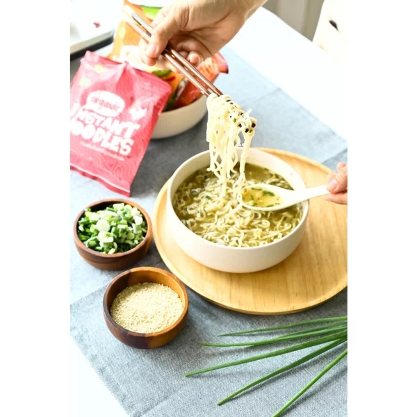 LUMLUM Organic Instant Noodles-Vegan Chicken - Image 3