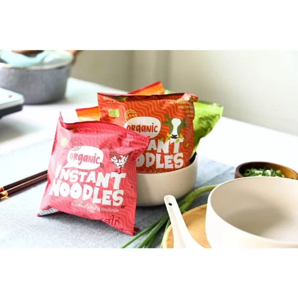 LUMLUM Organic Instant Noodles-Vegan Chicken - Image 2