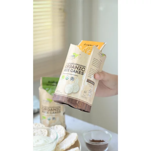 LUMLUM Organic Jasmin Brown Rice Cake - Image 2