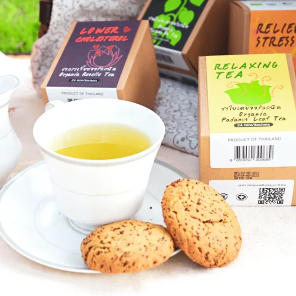 LUMLUM Organic Lemongrass with Pandanus Leaf Tea - Image 3