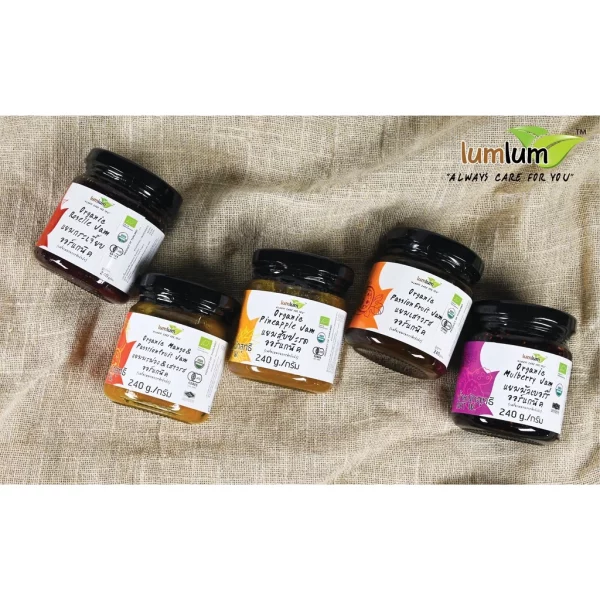 LUMLUM Organic Pineapple Jam - Image 3