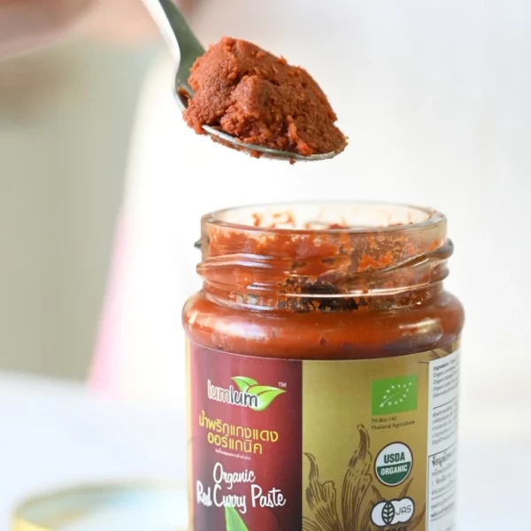 LUMLUM Organic Red Curry Paste - Image 3