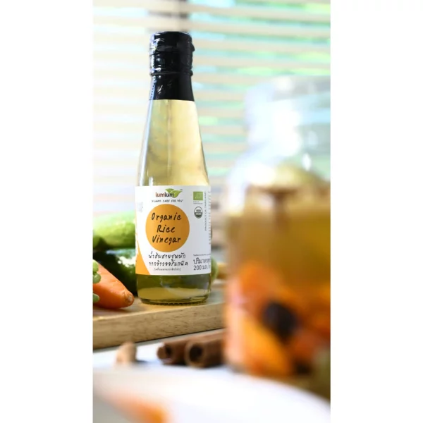 LUMLUM Organic Rice Vinegar - Image 3