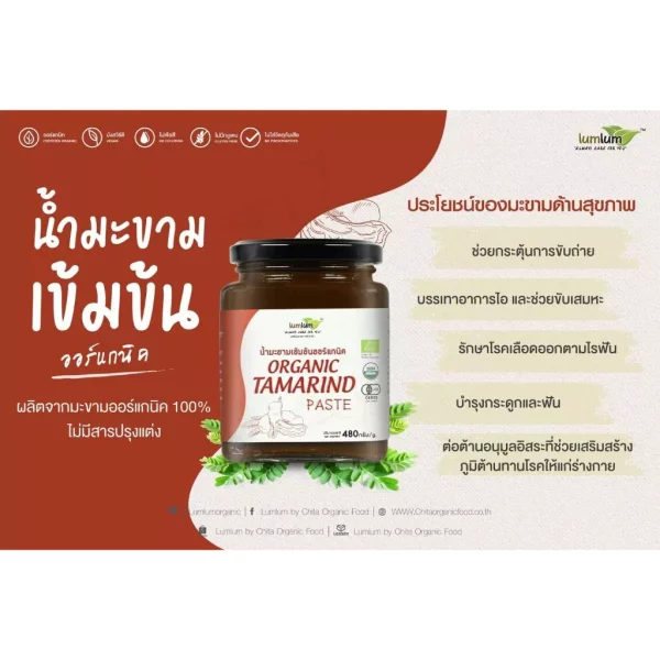 LUMLUM Organic Tamarind Paste  - Image 2