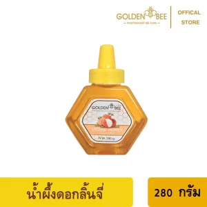 Lychee Honey280ml. Gloden bee