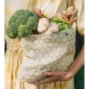 Medium Beeswax Food Bag - Hexagonia - Image 2