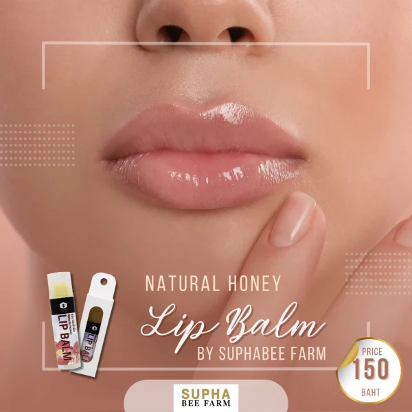 Natural Honey Lip Balm Supha Farm - Image 3