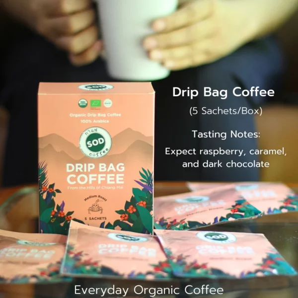 Organic Drip Bag Coffee Medium Roast - Image 3