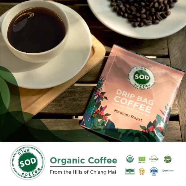Organic Drip Bag Coffee Medium Roast - Image 4